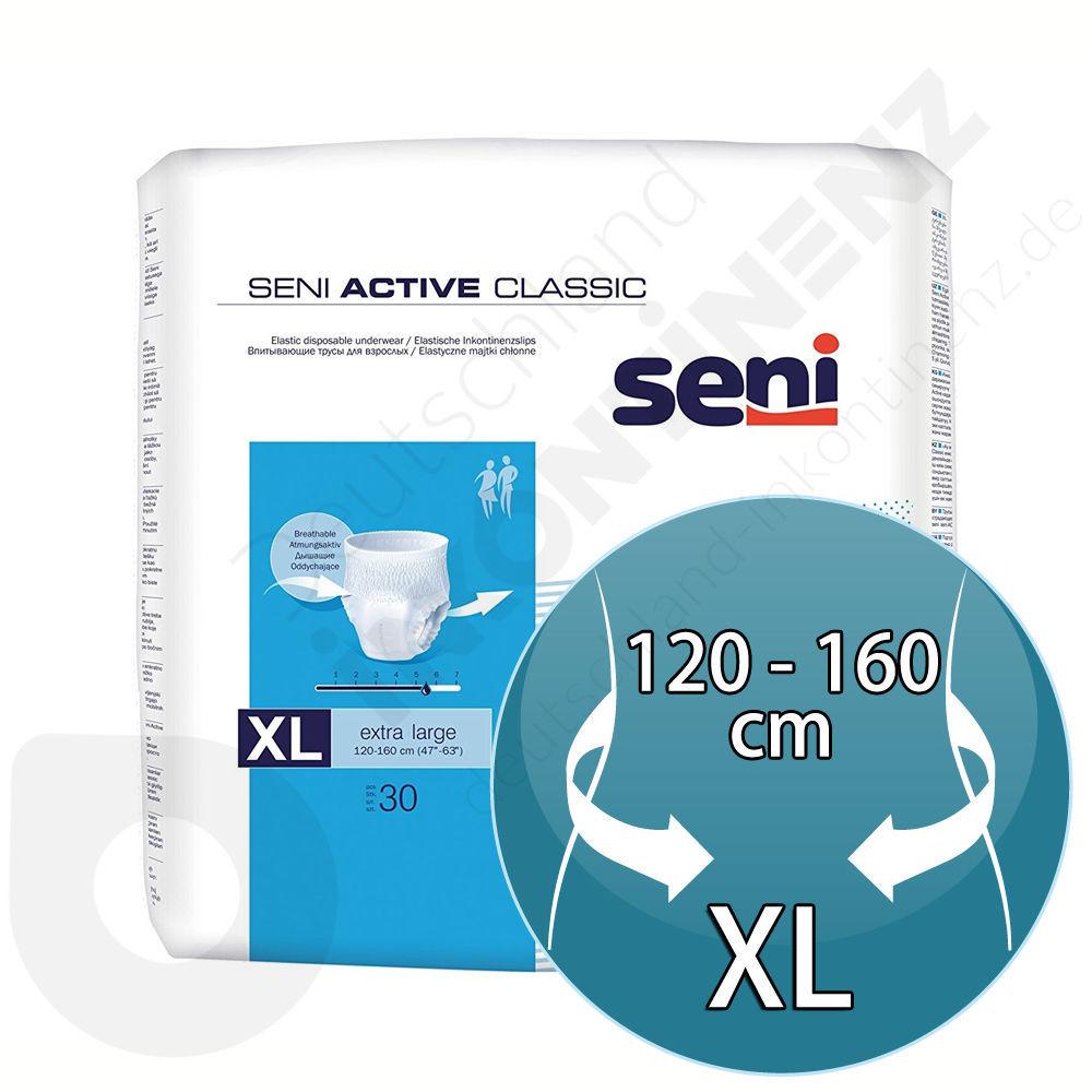 Вбираючі трусики-підгузники для дорослих Seni Active Classic 4-XL 30 шт