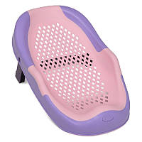 Гірка для купання ME 1107 SHELL Pink силіконова, складана, 55-30-23, рожевий