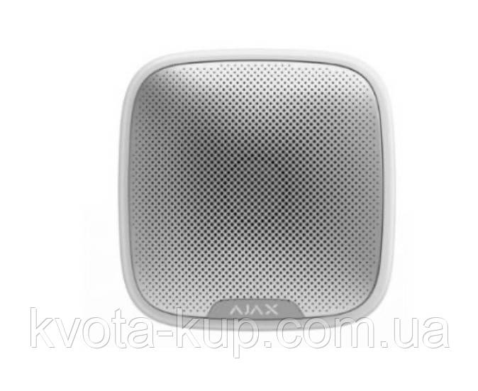 Бездротова вулична сирена Ajax StreetSiren біла, фото 1