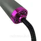 Фен-щітка 2в1 800 Вт, HOT AIR BRUS DL181, Сірий / Стайлер для волосся гребінець / Мультистайлер фен браш, фото 10