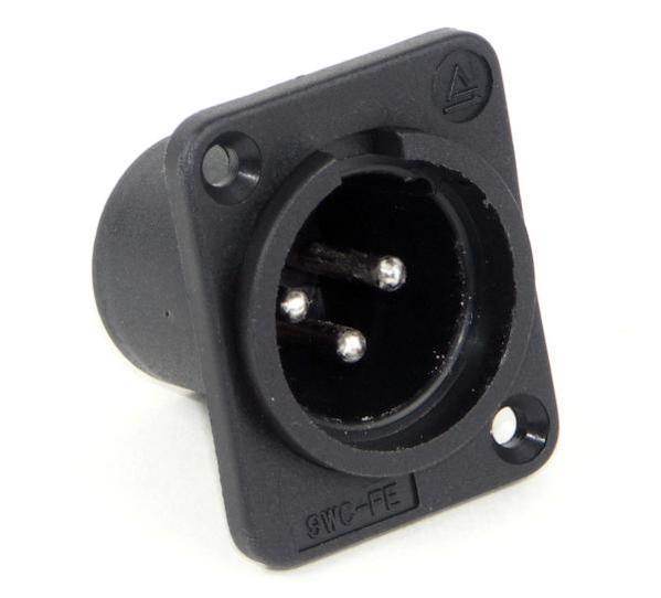 Роз'єм SWITCHCRAFT PD3MSC1 XLR-М (23337) (PD3MSC1)