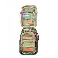 Аптечка ЗСУ в тактическом рюкзаке для быстрой и эффективной медицинской помощи с турникетом Dnipro tru