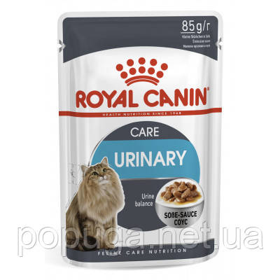 Вологий корм Royal Canin Urinary Care в соусі для котів, 85г