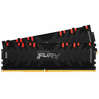 Модуль памяти для компьютера DDR4 16GB (2x8GB) 4266 MHz Renegade RGB Black Kingston Fury (ex.HyperX)