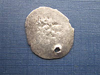 Монета 1 пара Турция 1703 (1115) без тугры серебро с отверстием дукач вес 057 грамм