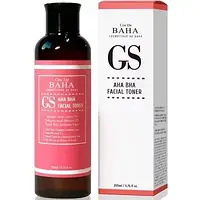 Тонер відлущуючий для проблемної шкіри Cos de Baha GS AHA BHA Facial Toner 200ml