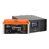 Комплект резервного живлення LP (LogicPower) ДБЖ + літієва (LiFePO4) батарея (UPS B1500 + АКБ LiFePO4 1792W)