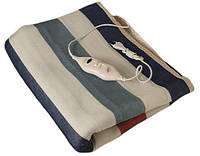 Электропростынь Electric Blanket 5733 150х120 см, разноцветные полоски Без бренда