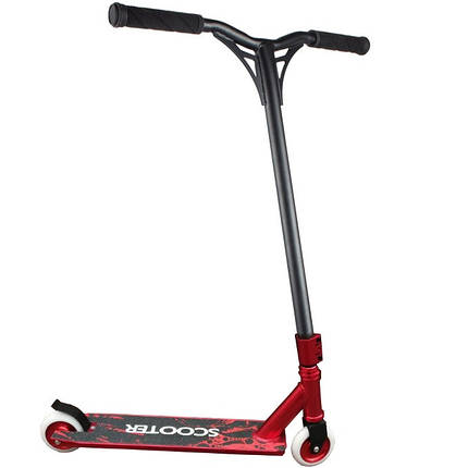 Самокат трюковий дитячий (колеса PU 110 мм, ножне гальмо) 18, фото 1