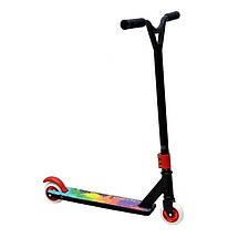 Самокат трюковий дитячий (колеса PU 110 мм, ножне гальмо) 18, фото 2