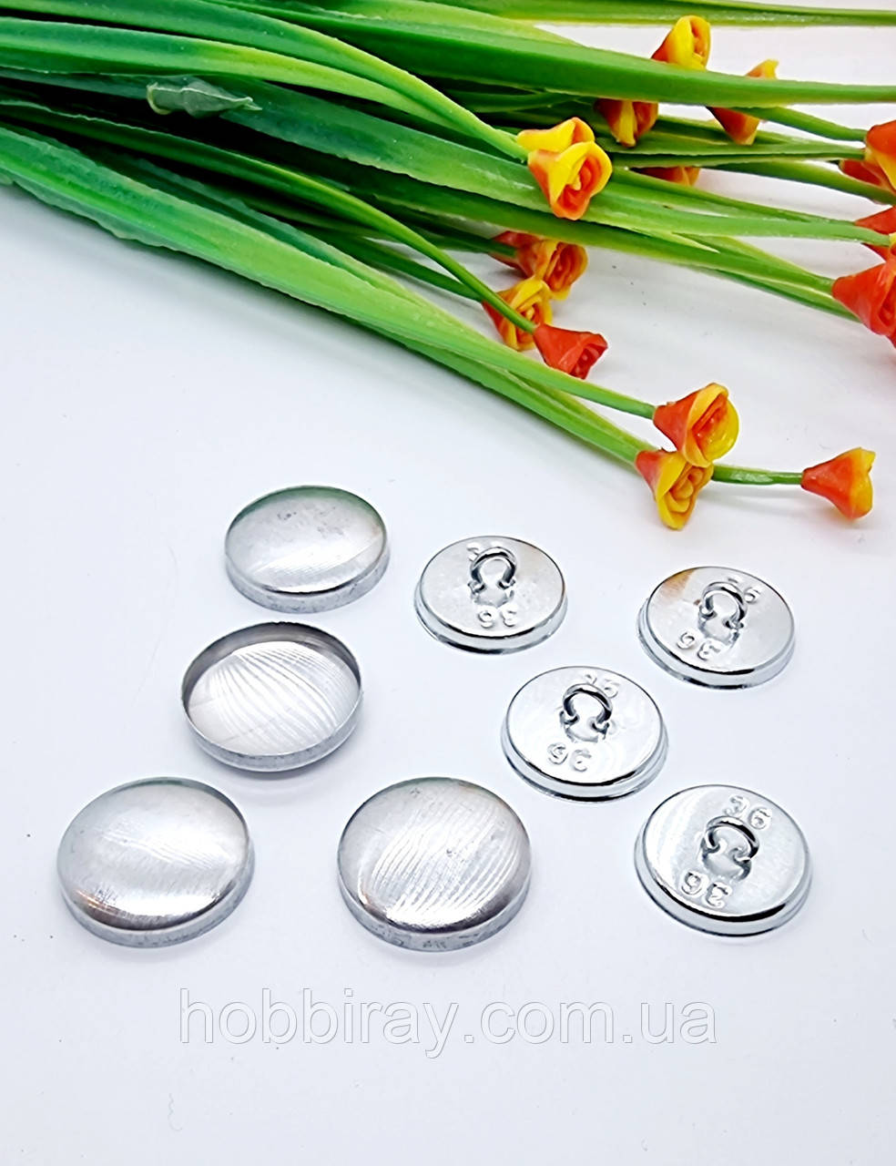 Основа для ґудзиків.  2,2 см. 10 шт., фото 1