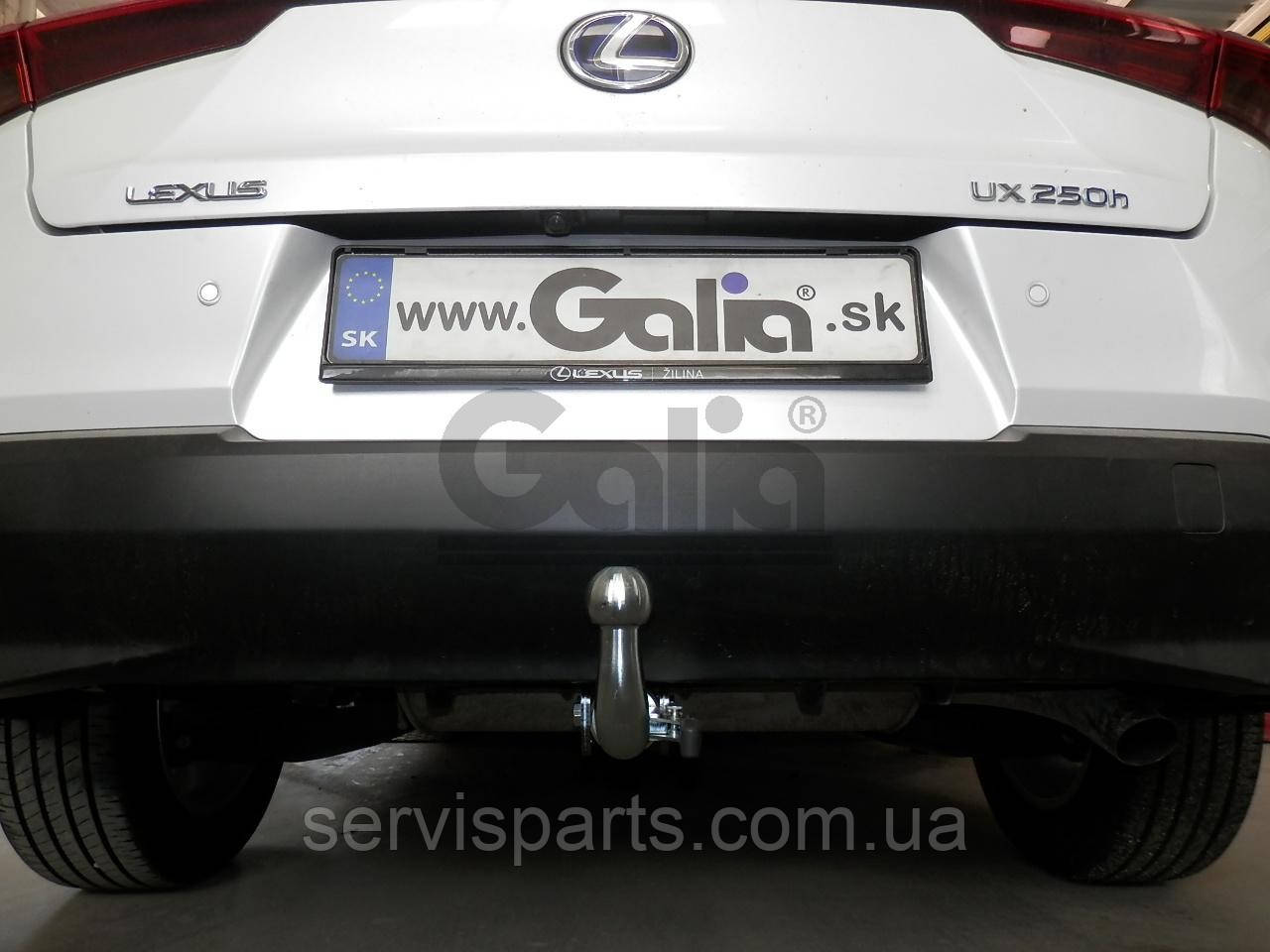 Фаркоп Lexus UX250h 2018- (Лексус UX200) оцинкований на болтах