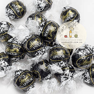 Шоколадні цукерки Lindt Lindor 70% Cacao, чорний шоколад, ваги