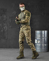 Тактична весняна форма піксель одяг для ЗСУ, Камуфляжний армійський костюм Pixel комплект штани убакс