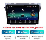 Android магнітола для Suzuki Alto Nissan Pixo Celerio Cultus 2009-2016 Maruti Alto 800 2015+, фото 2