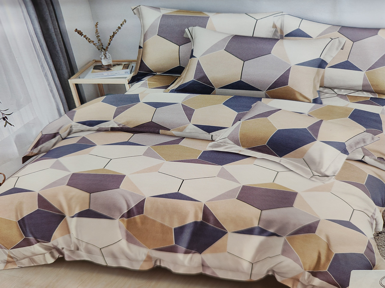 Постільна білизна Koloco Flanel в сумочці Двохспальний розмір