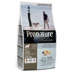 Корм для собак усіх порід Pronature Holistic (Пронатюр Холістик) з лососем і коричневим рисом 2,72 кг