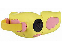 Видеокамера детская цифровая мини UKC A100 Желтая HP227