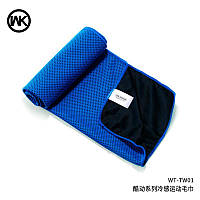 Рушник для спортзалу бамбукове WK Sport towel WT-TW01 |90x30cm, Cooling Effect|