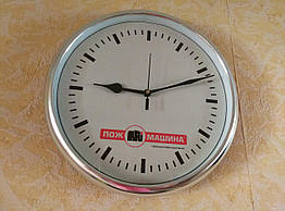Настенные часы с логотипом, Печать на часах, Сувенирные часы