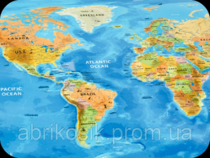 Скретч карта Discovery Map World на английском языке c - фото 3 - id-p2114489323