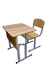 Регульований комплект учнівських меблів. Шкільна регульована парта, стілець трансформер