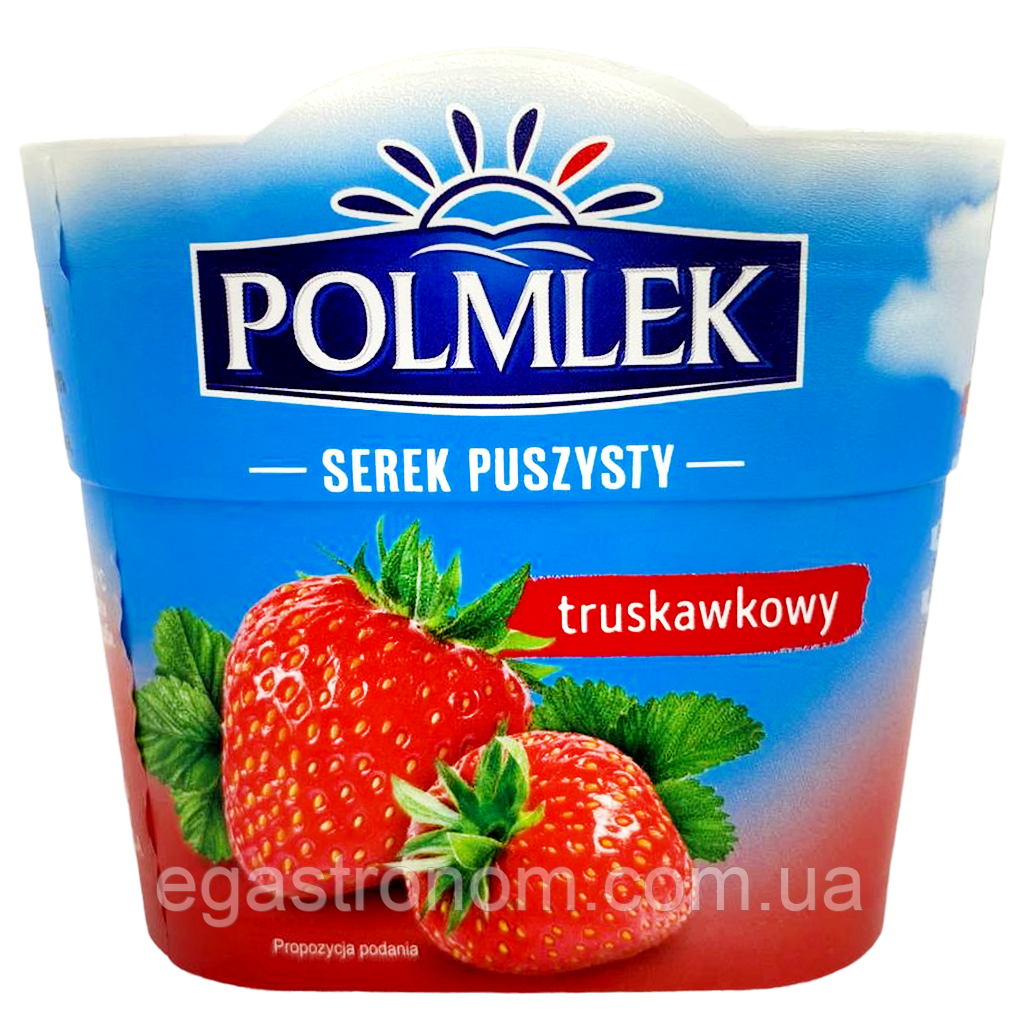 Сир вершковий полуниця Капрезі Capresi puszysty 150g 12шт/ящ (Код: 00-00015992)