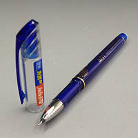 Ручка гелевая со стираемыми чернилами синяя 0.38 мм