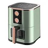 Аерогриль Аерофритюрниця Air Fryer Su Tai ST-607 6,5 л мультипіч електрична повітряна мультиварка, фото 9