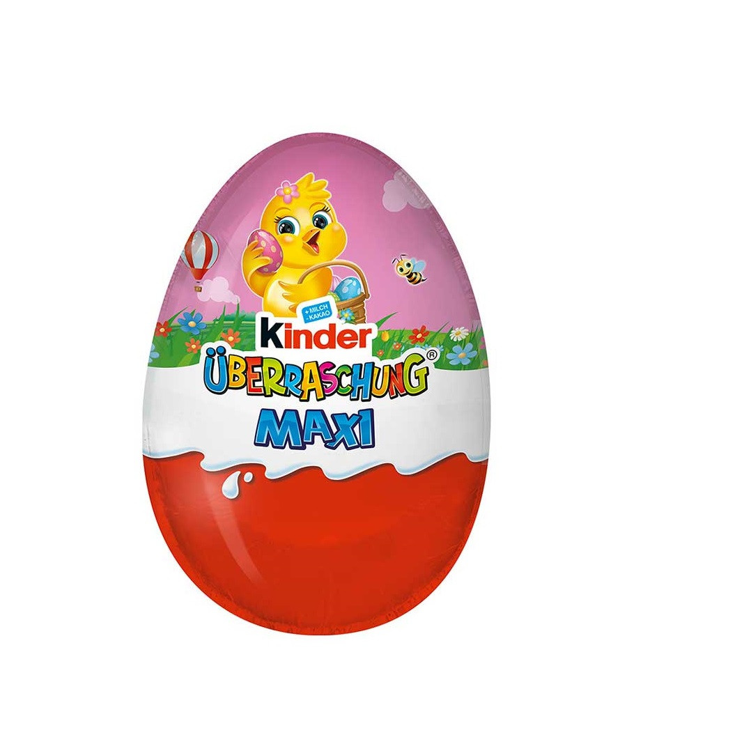 Шоколадне яйце Kinder Uberraschung Easter Maxi, серія «Ельза холодне серце» 100 г.