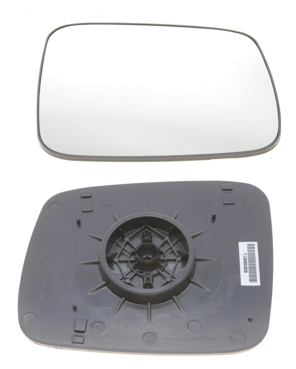 Вкладиш скло дзеркала Volkswagen T4 Transporter 1991-2003 Фольксваген Т4 Мультіван/Каравелла (праве без підігріва з рамкою), фото 1
