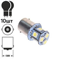 Лампа диодная S25 1157-5050-8SMD 2 контакта 08235 (1157-5050-8SMD12V)