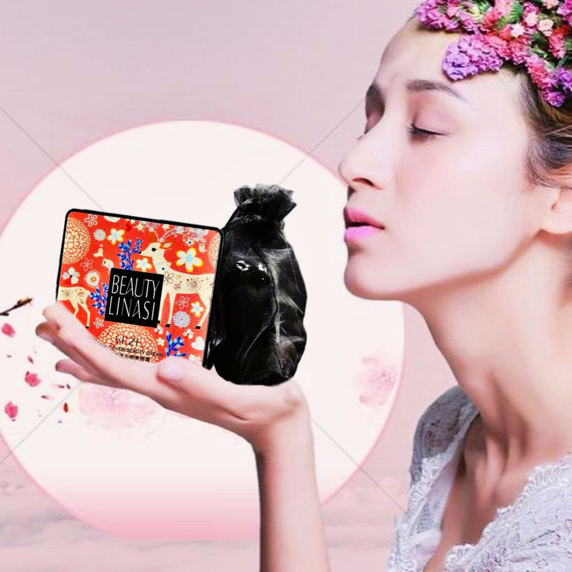 Тональний крем кушон для обличчя Beauty Linasi O'cheal