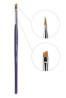 Пензель для фарбування брови Creator No5 Synthetic, з штучним злодієм