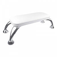 Підлокітник для рук French насольний, на хромованих ніжках 40x1512 см, колір білий