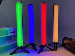 Лампа RGB LED Light Stick Lamp M07 30 см + Керування з телефона ORG