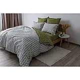 Комплект постільної білизни українського виробника ТМ Теп бавовна Olive Dream, фото 2