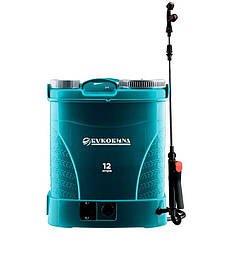 Обприскувач акумуляторний БУКОВИНА CL-12A (Об'єм бака 12 л, Час роботи 4 години, Акумулятор 12V)