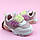 Дитячі кросівки для дівчинки з підсвіткою на липучці тм Том.м, фото 4