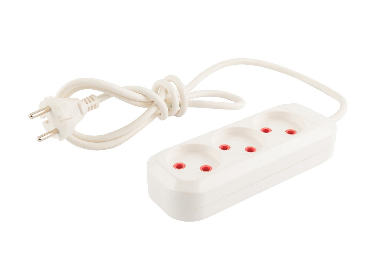 Подовжувач ГОСПОДАР 3 р 1.5 м 2х1.0 мм2 10 А 250 V 94-0049, фото 1