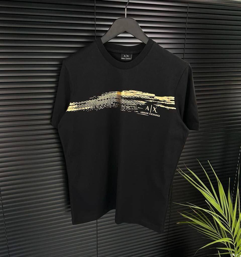 Чоловіча футболка ARMANI CK7476 чорна