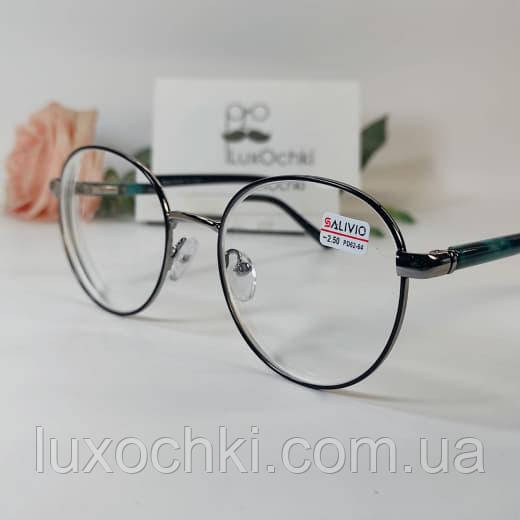 -1.0 Готові жіночі мінусові округлі окуляри для зору