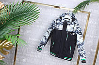 Куртка дитяча демісезонна з капюшоном на хлопчика 104-128 см (4кв) "AMD" гуртом і в роздріб в Одесі на 7 км