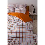 Комплект постільної білизни українського виробника ТМ Теп бавовна Terracotta Check, фото 4