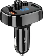 Модулятор XO BCC03 car charger 18W QC 3.0 Bluetooth FM-трансмітер