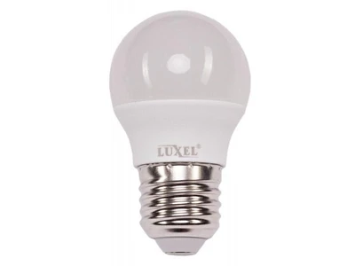 Лампа LED G45 7w E27 4000K (050-N) LUXEL