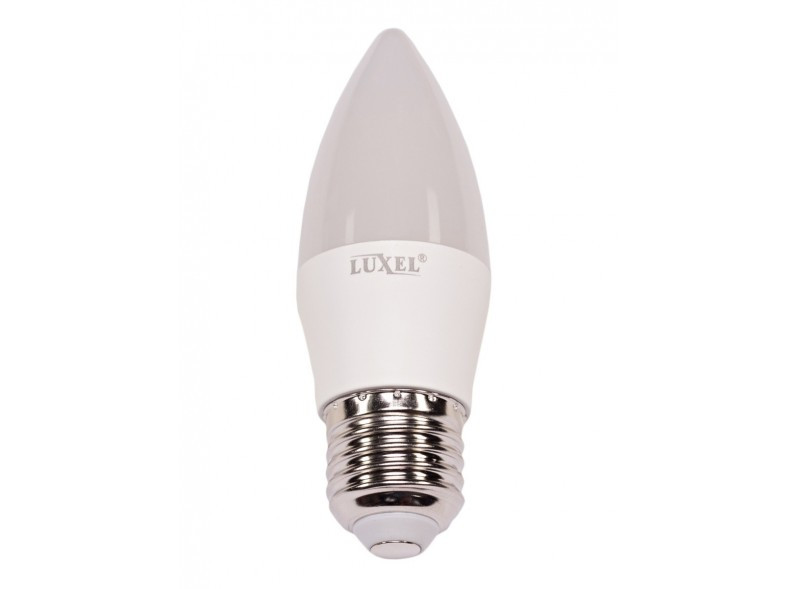 Лампа LED C37 7w E27 4000K (042-N) LUXEL