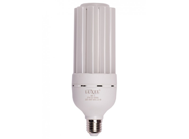 Лампа LED 27w E27 6500K (091-C) LUXEL
