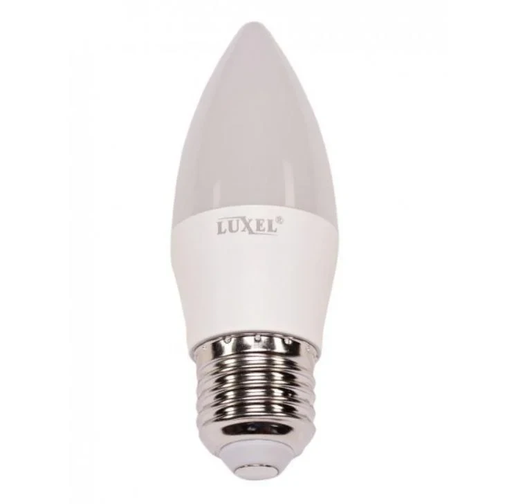 Лампа LED C37 5w E27 4000K (043-N) LUXEL