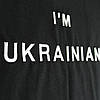 Патріотичні футболки кольору хакі I'm ukrainian, Футболка чоловіча стильна Хакі, фото 4